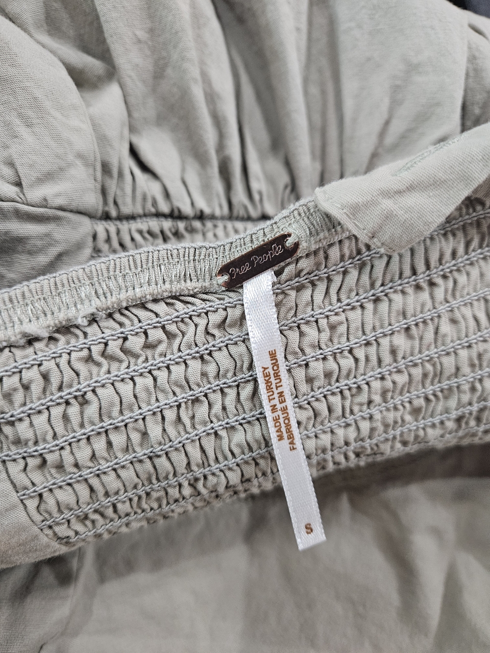 Free People Emilys Low Back Stretch Corset Midi Dress - Picture 6 of 7